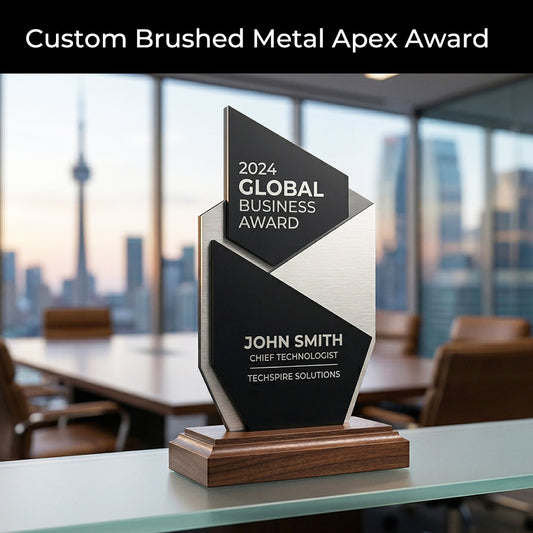 [Customized] Brushed Metal "Apex" Award